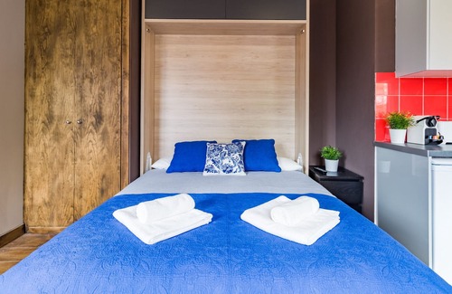 Navacerrada Apartamento | Espectacular estudio con A/C (frio y calor) e internet localizado en el centro de Navacerrada!