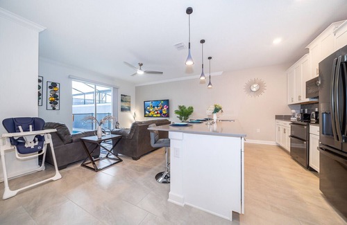 Kissimmee Chalet De Esquí | Amazing Townhouse 4Bed/3Bath/Pool/5Min Disney