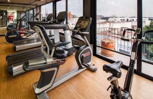 Downtown Guadalajara Apartamento | Amazing View Loft w Gym Coworking 2 BD 403