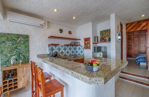 Akumal Condominio | Increíble vista frente al mar con 2 piscinas, limpieza diaria