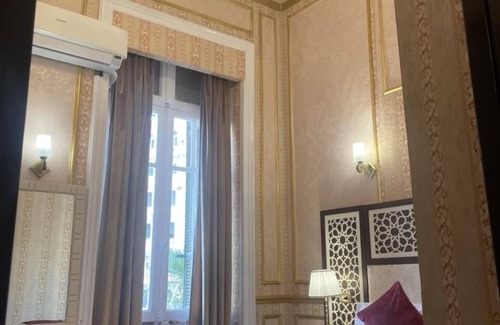 Qasr an-Nil Hotel | HABITACIÓN INDIVIDUAL PRIVADA. Vista de la ciudad