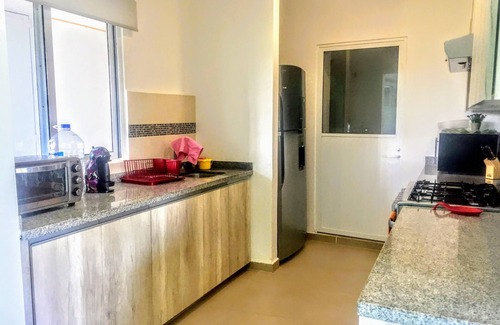Cancun Apartamento | Amazing View of the lagoon from The big Terrace, Ground Floor Apartment.