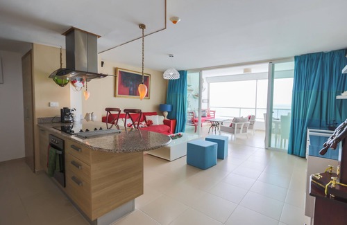 Villas Del Mar Apartamento | Vista Increible Piso11| Cocina Full| FrentePlaya