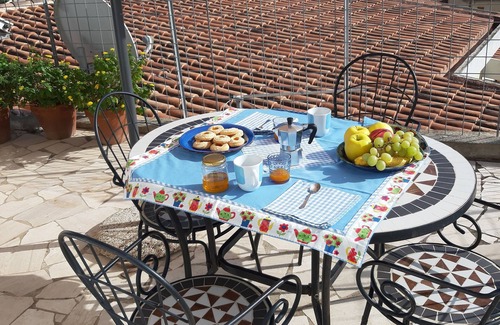 Orosei Villa | AMBRA relax magnificent terrace with enchanting sea view parking wi fi climate