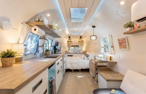 Ballast Point Casa | Amelia Airstream · Airstream Farm Stay Evolved Retreat Experience