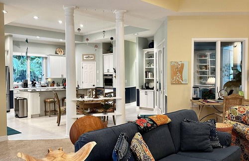 Fernandina Beach Casa | Santuario de Amelia Island recientemente actualizado