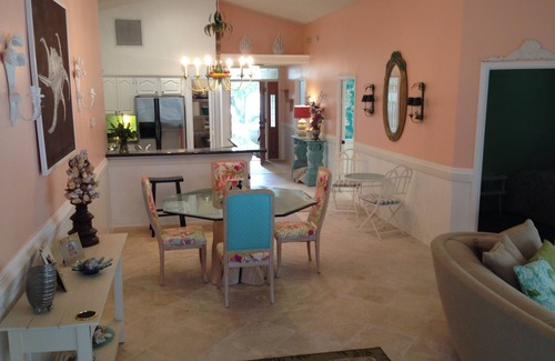 American Beach Casa | Amelia Island Summer Beach Village Casa con piscina privada y pasos hacia el océano