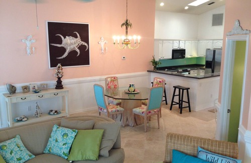 American Beach Casa | Amelia Island Summer Beach Village Casa con piscina privada y pasos hacia el océano
