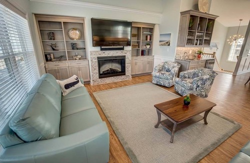 Sandbridge Casa | Sueño americano | Frente al mar | Se aceptan perros, Piscina privada, Bañera de hidromasaje