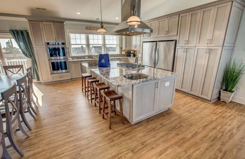 Sandbridge Casa | Sueño americano | Frente al mar | Se aceptan perros, Piscina privada, Bañera de hidromasaje