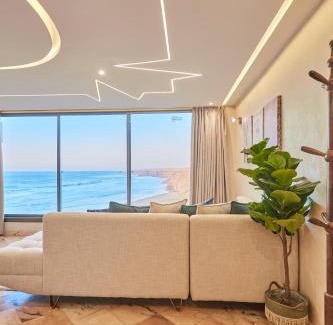 Mirleft Apartamento | Amwaj Apt - Beachfront Paradise Charming 1BR with Ocean Views