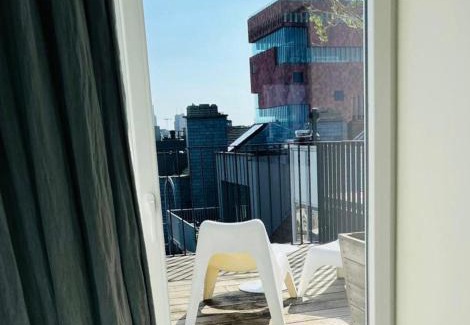 De Kaaien Apartamento | ANCHOR LODGE ANTWERP Unique Appartment view MAS!