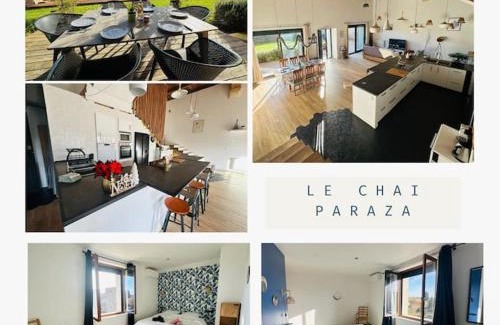 Paraza Villa | Ancien chai rénové avec piscine