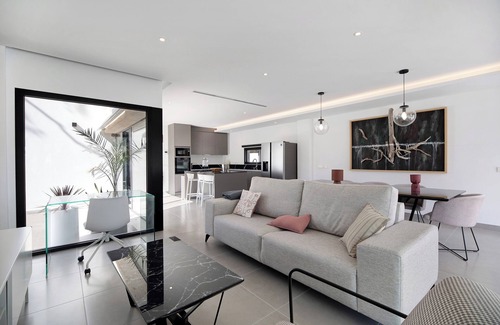 Poblado Sancti Petri Villa | Andrea Sea Villa con piscina privada, gimnasio y Wi-Fi