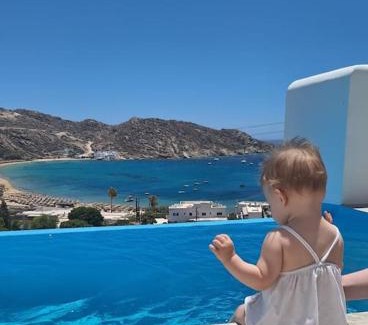 Ios Casa | Anemone III house w Private Pool 5 minute from beach