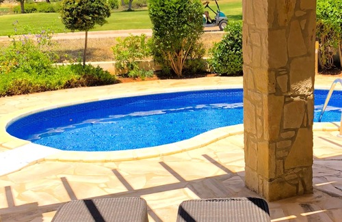 Aphrodite Hills Apartamento | Angelos Junior Villa with pool HG22