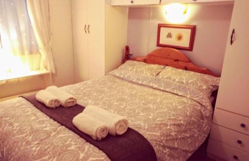 Builth Wells Chalet De Esquí | Anne's Lodge Caerberis Holiday Park, dog friendly