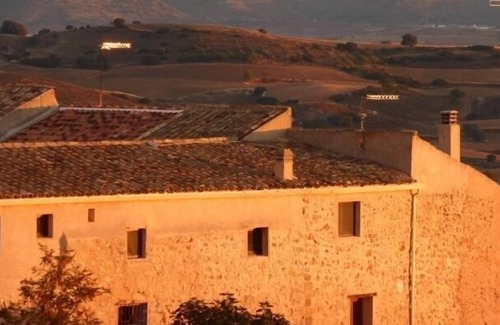Zafra de Zancara Cabaña | Antigua Casa de Pedro Chicote (Apartamento Suite A vista de Pájaro) para 2/3pers