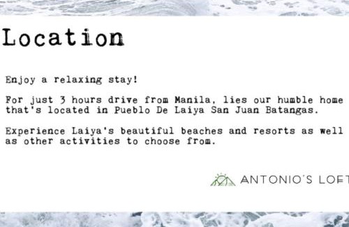 Laiya Casa | Antonios Loft Laiya Batangas