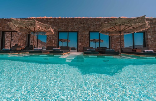 Ornos Villa | Myko Villa Private pool