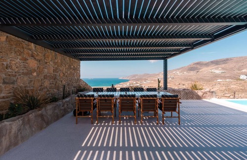 Ornos Villa | Myko Villa Private pool