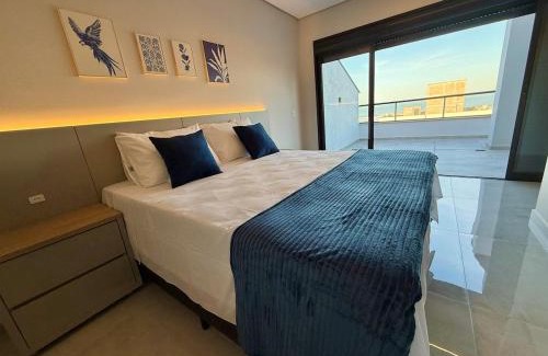 Santinho Apartamento | Apê Blue | 3 quartos | 800m do Costão do Santinho