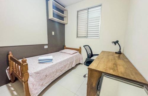 Ourinhos Apartamento | Apê elegante com ar, vaga e ótima localização