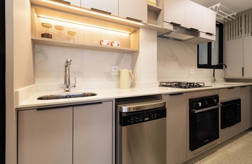 Lagoa Pequena Apartamento | Apê Moderno perto do mar, Novo Campeche AP2043