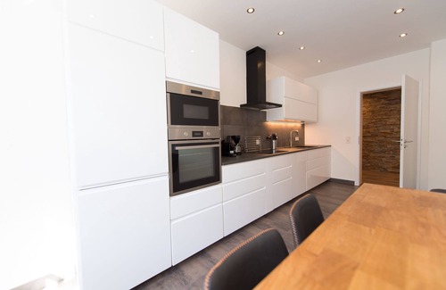 Uerzig Apartamento | Ap 9 - Sonnenuhr-Apartamento-Familiar-Baño con ducha