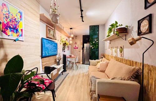 Aguas Claras Apartamento | Ap completo com ar e garagem coberta próximo ao metrô