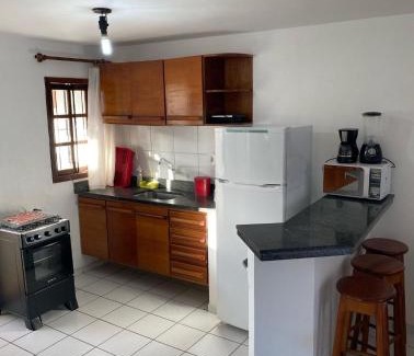 Taperapua Beach Apartamento | AP28 com 2 suítes para até 8 pessoas, pertinho da Praia de Taperapuã, apenas 3 minutos a pé