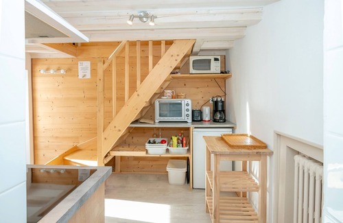 Saint-Pierre-de-Chartreuse Apartamento | Apartamento 'Koch' con terraza privada y Wi-Fi