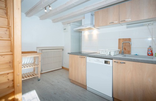 Saint-Pierre-de-Chartreuse Apartamento | Apartamento 'Koch' con terraza privada y Wi-Fi