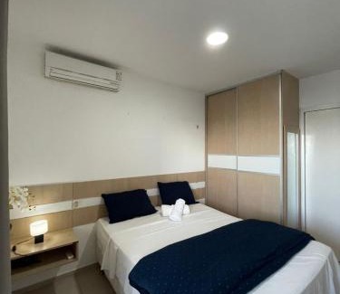 Aracati Apartamento | Apart Canoa Quebrada vista mar- condominio fechado