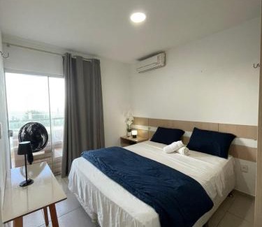 Aracati Apartamento | Apart Canoa Quebrada vista mar- condominio fechado