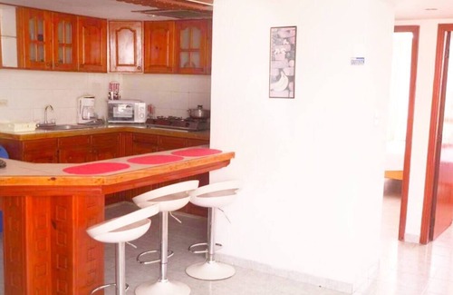 Punta Hansa Apartamento | apartamento con piscina , cerca a la playa principal