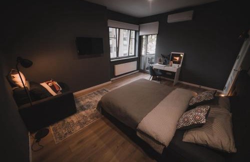 Lychakivskyi District Apartamento | Apart-hotel Kostjukowski Apartments Nizhynska 17