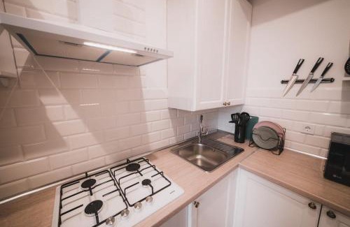 Lychakivskyi District Apartamento | Apart-hotel Kostjukowski Apartments Nizhynska 17