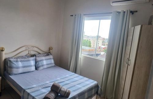 Santo Angelo Apartamento | Apart próximo a Unimed, Catedral e HSA de 2 quartos com 2 Ar-cond, mini-Academia e garagem no Centro-sul