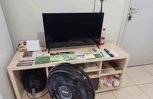 Santo Angelo Apartamento | Apart próximo a Unimed, Catedral e HSA de 2 quartos com 2 AR, mini-Academia e garagem no Centro-sul