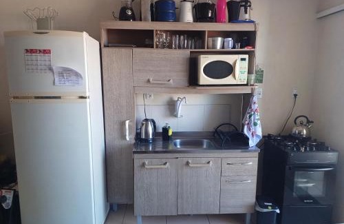 Santo Angelo Apartamento | Apart próximo a Unimed, Catedral e HSA de 2 quartos com 2 AR, mini-Academia e garagem no Centro-sul