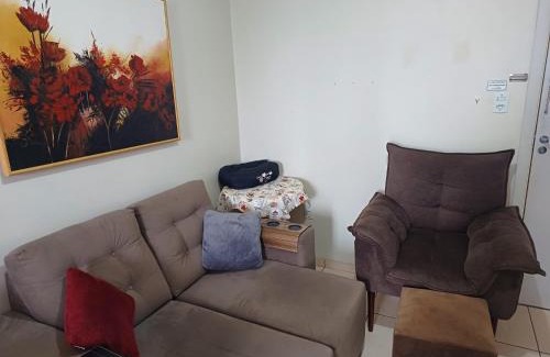 Santo Angelo Apartamento | Apart próximo a Unimed, Catedral e HSA de 2 quartos com 2 Ar, mini-Academia e garagem no Centro-sul