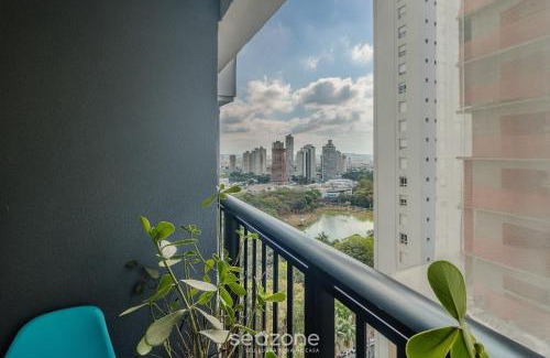 Setor Bueno Apartamento | Apto c/suite a 290m del Parque Vaca Brava OBD2108