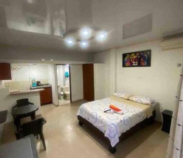 Cali Apartamento | Apartaestudio privado con aire cerca Aeropuerto