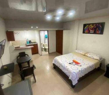 Cali Apartamento | Apartaestudio privado con aire cerca Aeropuerto