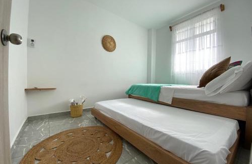 San Bernardo del Viento Apartamento | Apartamento en condominio con vista al mar