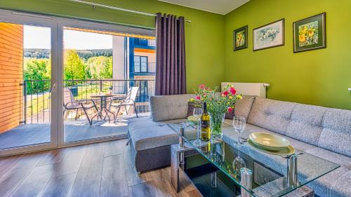 Swieradow-Zdroj Apartamento | Apartament 18 Resort Izerski obok Sky Walk z ogólnodostępną sauną - 5D Apartments