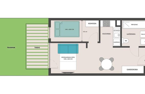 Leba Apartamento | Apartament 23 w Porto Łeba
