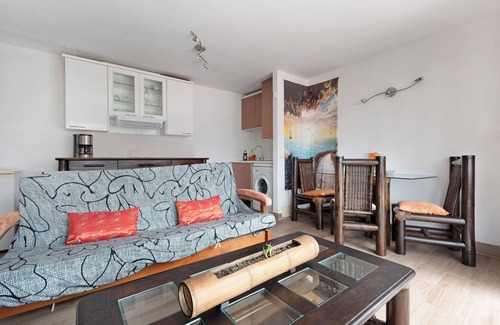 San Marcos Apartamento | Apartamento Ana con vistas a la montaña, al mar, Wi-Fi y terraza