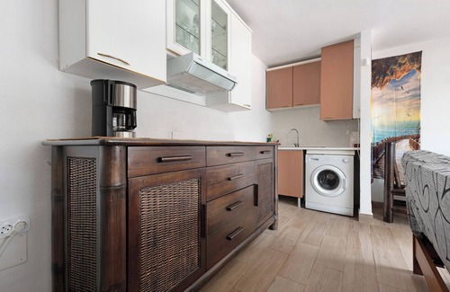 San Marcos Apartamento | Apartamento Ana con vistas a la montaña, al mar, Wi-Fi y terraza